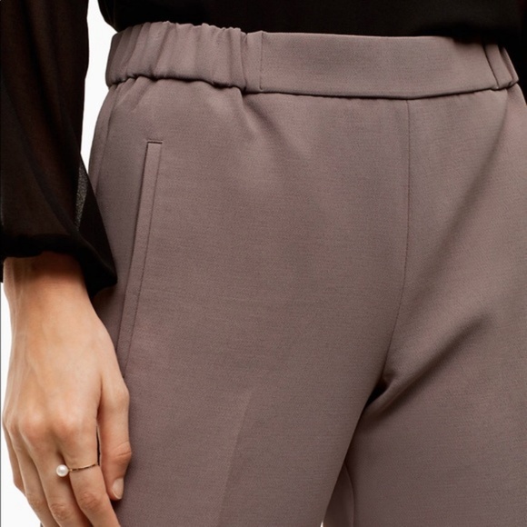 Aritzia Wilfred Darontal Pants - Iron Taupe - Picture 5 of 7